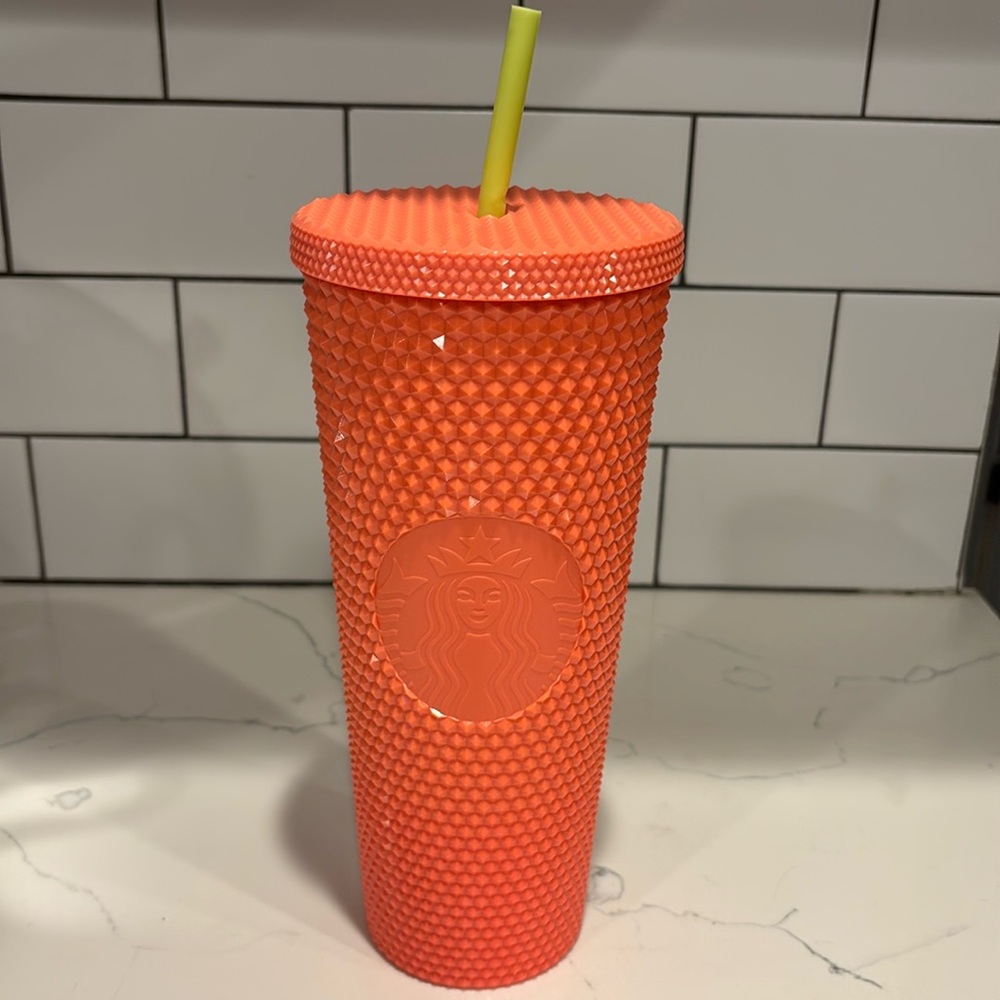 Starbucks 24oz Cold Cup Tumbler Pink